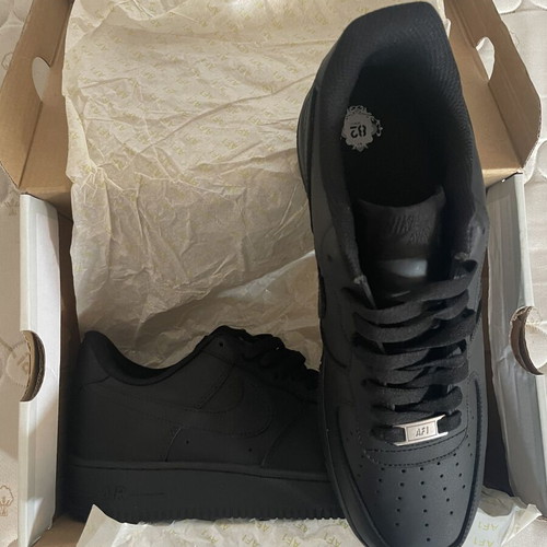 Nike Air Force sneakers black brand new