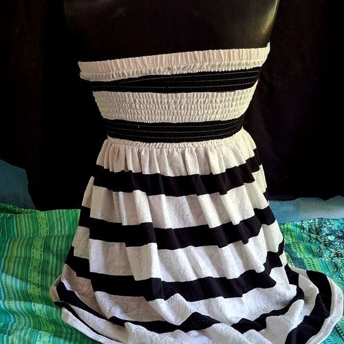 Tally Weijl strapless summer dress, size XS (34)