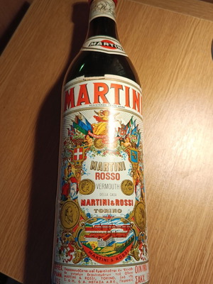 Martini Rosso βερμούτ σφραγισμένο δεκαετίας 70'