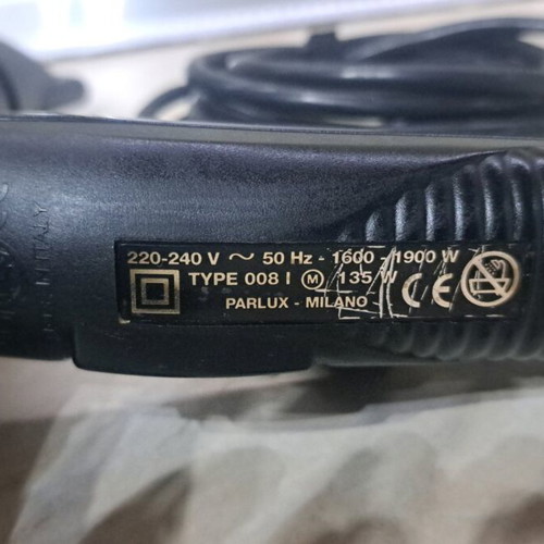 Parlux Twin Turbo 3200 Hairdryer used, professional handheld
