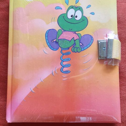 Children's diary/album new with lock and key