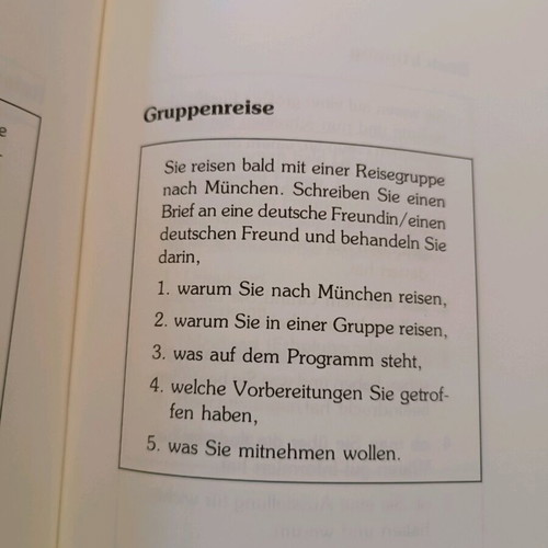 Book of German essays like new