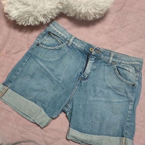 Denim shorts like new, size S, blue