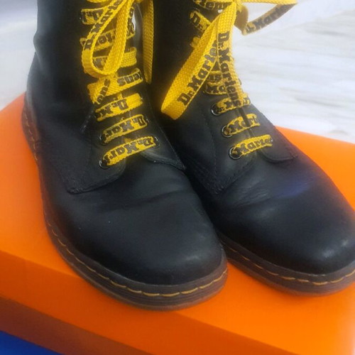 Dr. Martens boots used, black, size 39