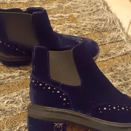 Pinko booties used, size 40, blue
