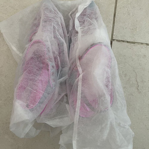 Generation Kiss Denim Point Toe Heels, Size 38, Blue Pink