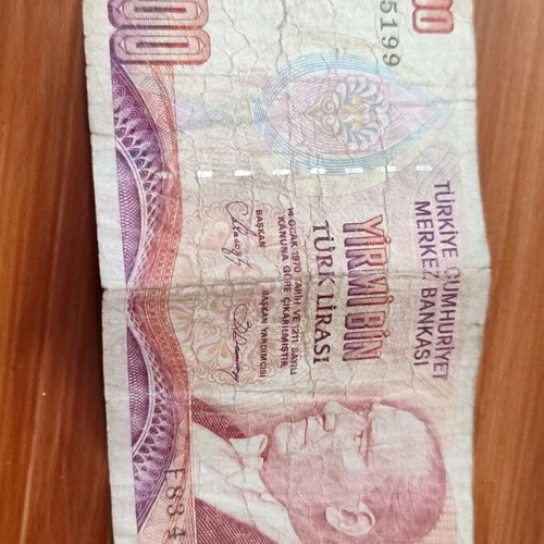 Turkish banknotes authentic, like new