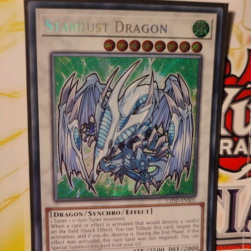 stardust dragon card sleeves Yugioh OCG Stardust Dragon & Yusei Fudo Sleeves/Field Centre main image 1