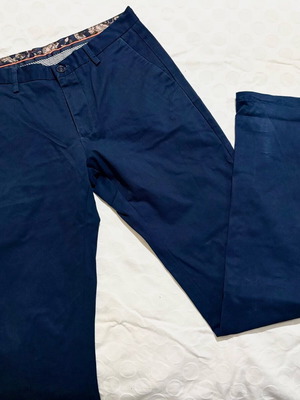 Beneto Maretti blue pants used, slim fit, size M