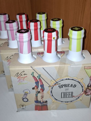 Le Petit Cirque Gift Edition pack of 3 wine sets 187ml new