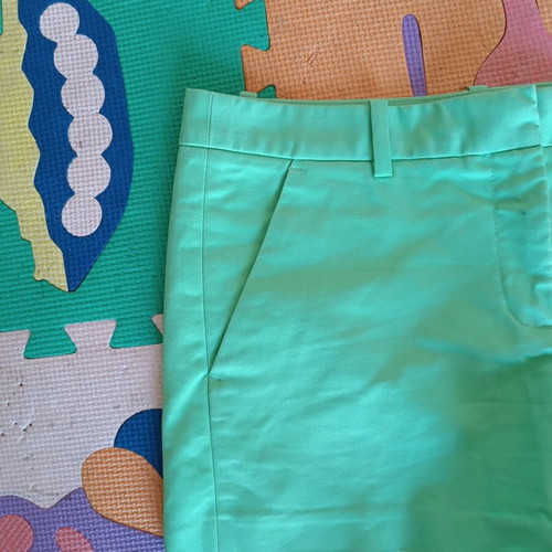 Zara medium shorts in mint color like new