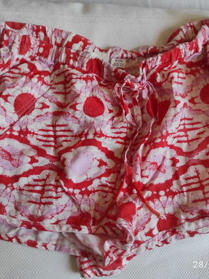 Roxy shorts new, orange and white