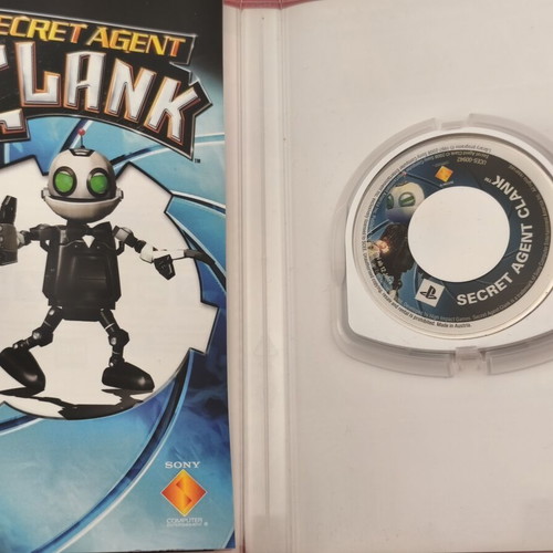 PSP games bundle with Worms Open Warfare and Secret Agent Clank
