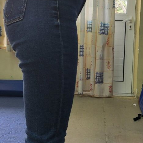 Calvin Klein denim pants like new