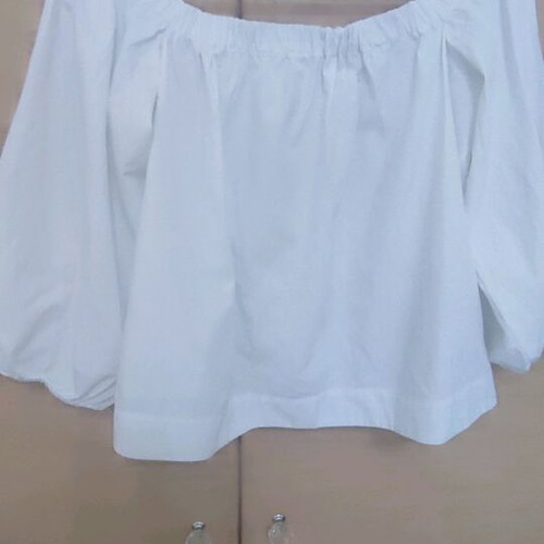 Stradivarius top new, white, size S/M