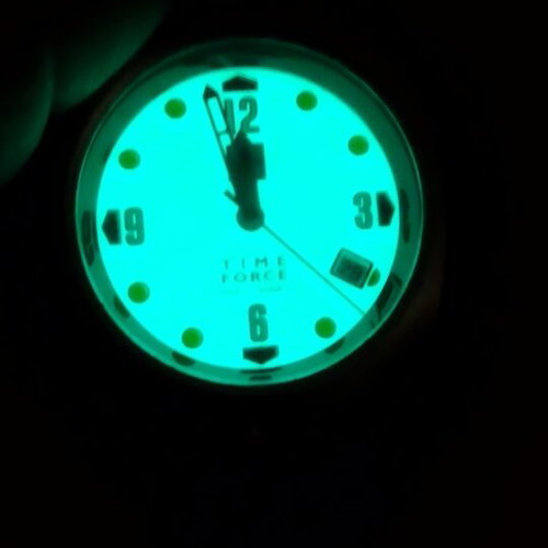 Time Force wristwatch used