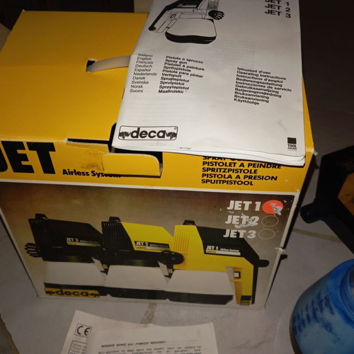 Paint spray gun used
