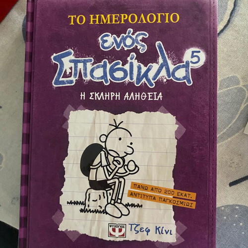 Diary of a Wimpy Kid 5 children's book like new