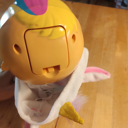 Big Klklapsoulini Unicorn Doll like new, cries with real tears