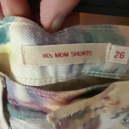 Levi's denim shorts, multicolor, size M