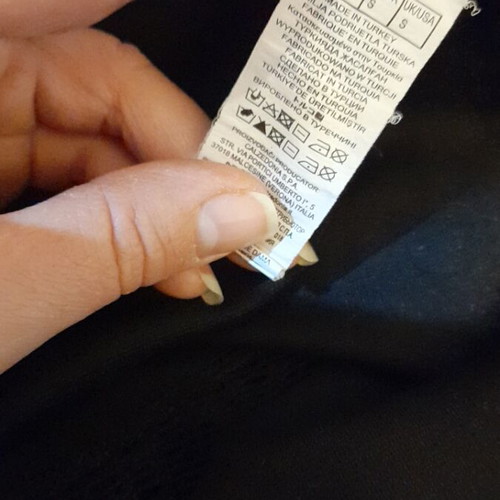 Women's lycra leggings and black Tezenis with lace like new