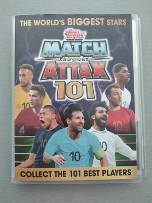 Topps Match Attax 101 Football Trading Cards Bundle used