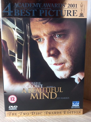 A Beautiful Mind DVD σαν καινούργιο με αγγλικούς υπότιτλους