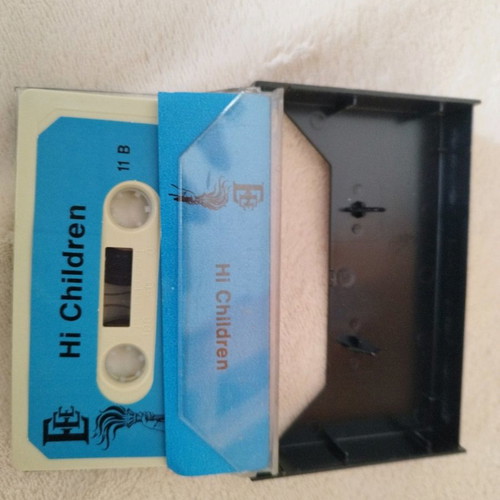 Cassette tape used, English language 80's