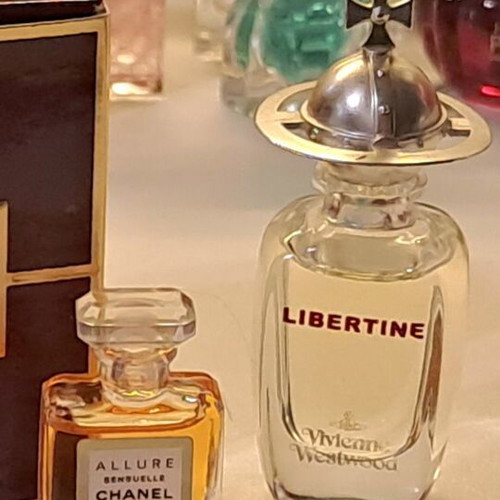 Vivienne Westwood Libertine and Chanel Allure Sensuelle vintage miniatures