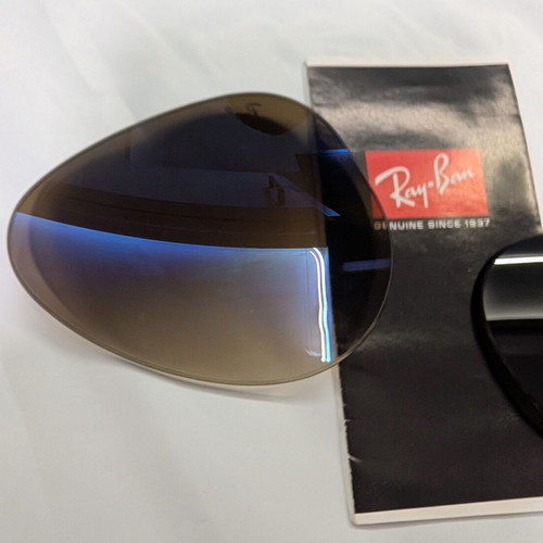 RayBan 3025 Aviator L replacement lenses, brown gradient, size 62