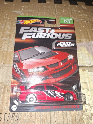 Hot Wheels Mitsubishi Lancer Evolution IX Fast and Furious new