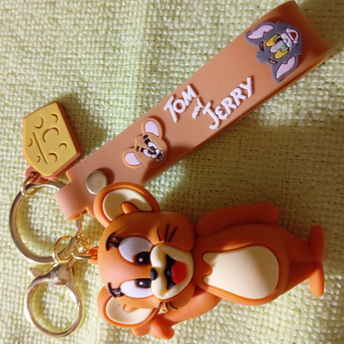 Tom and Jerry keychain new