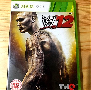 Xbox 360 WWE 12 αγγλικό