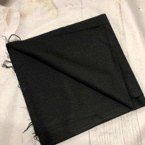 Double-sided wool fabric new, dark gray