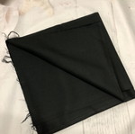 Double-sided wool fabric new, dark gray