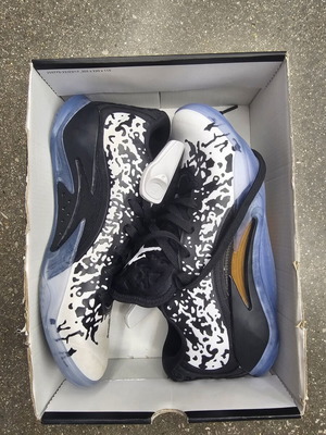 Jordan Zion 3 sneakers size 42.5, new, black/white-laser orange
