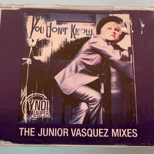 Cyndi Lauper You Don't Know The Junior Vasquez mixes 4-trk CD single used
