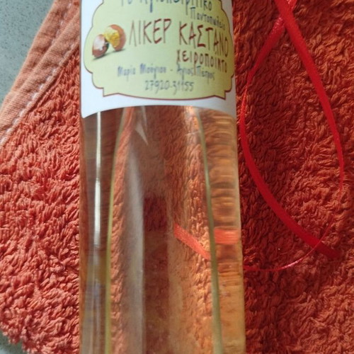 Chestnut liqueur handmade new