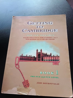 Getting to Cambridge Book 1 used, English