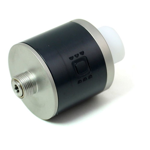 SXK Biochip 22mm BF RDA Rebuildable Atomizer used, black steel