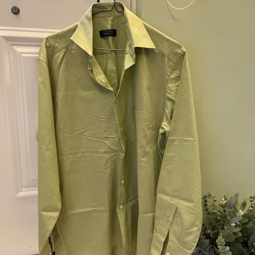 Casamoda Freshirt men's shirt size M like new, light green