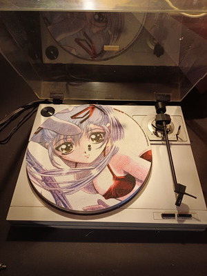 Sanyo TP 240 turntable used, auto return, made in Japan