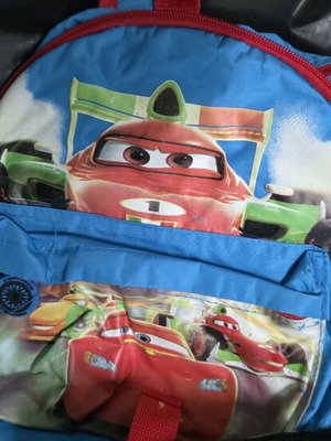 McQueen backpack used