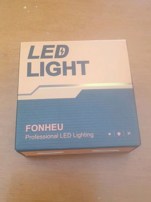 Car LED lights H7 Canbus new, 2 pieces, 6500K