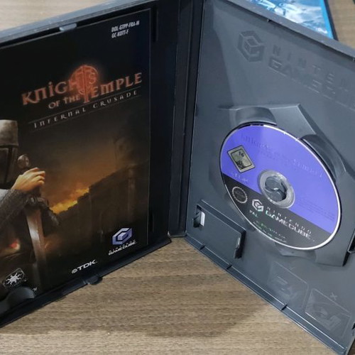 Knights Of The Temple Infernal Crusade Nintendo GameCube used, with booklet