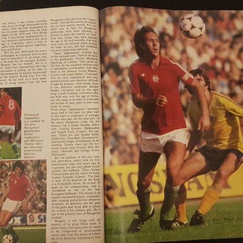 World Cup Spain 1982 album like new, English edition