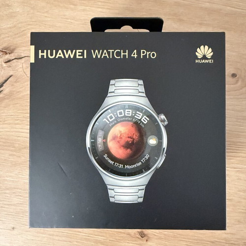 Huawei Watch 4 Pro Stainless Steel 48mm smartwatch with eSIM and heart rate monitor