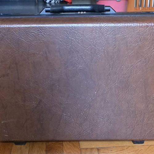 Samsonite Accord ST Briefcase vintage 80’s, like new, brown