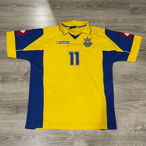 Ukraine National Team Jersey Like New Matchworn Rebrov