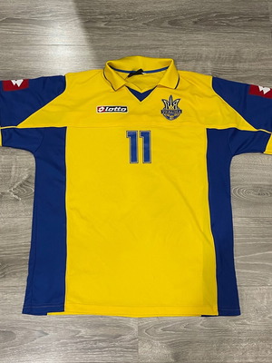 Ukraine National Team Jersey Like New Matchworn Rebrov